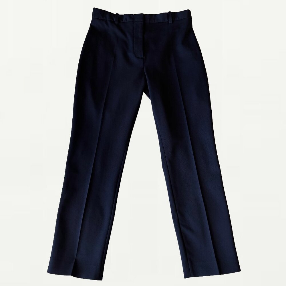 Joseph Navy Wool Pants w/ Stretch, Size EU 40